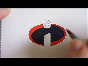 How To Draw The Incredibles Logo