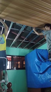 On going Project PVC Ceiling Panel Installation. Location: Commonwealth Quezon City. Maraming Salamat po sa patuloy na pagtitiwala. For inquiries Message us here and follow our Page for more update. Thank you. #ceilingdesign #ceilingdesignideas #pvcceilingpanel #pvcceilingdesign | Dreams architectural works
