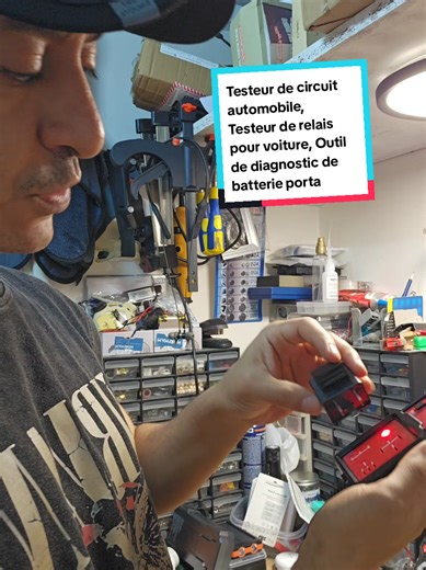 Testeur de circuit automobile, Testeur de relais pour voiture, Outil de diagnostic de batterie portable, Outil de diagnostic automobile professionnel. #OffresDeLaSaintValentin #relais #mecano #mecanique #bricolage