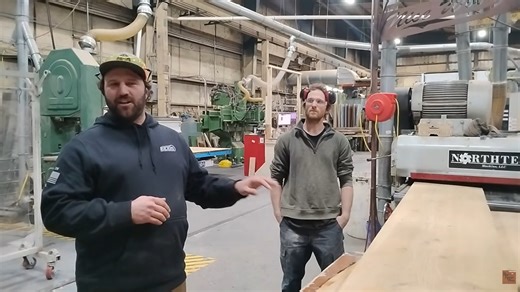 Watch the biggest planer on the East Coast in action | Woodworking Network