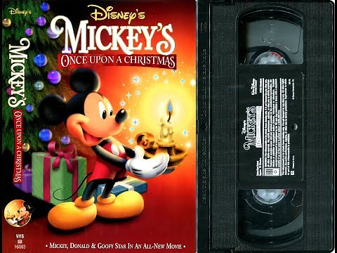 Opening to Mickey's Once Upon a Christmas (US VHS; 1999)
