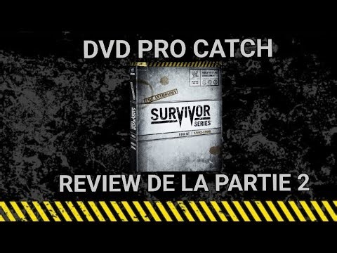 Ma Review Sur Un Coffret De 5 DVD 💿 De Catch Sur WWE Survivor Series Anthology 1992-1996 Partie 2.