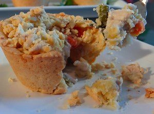 Chicken Pot Pie Muffins