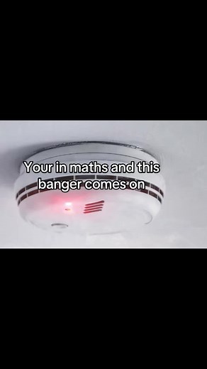 Math Class Fire Alarm Sound Reaction