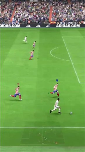 Benzema finishing in FC23 Real Madrid