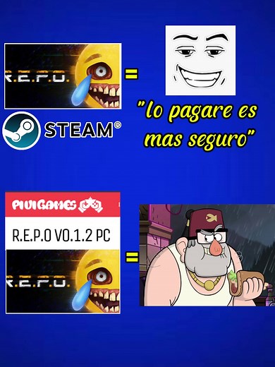 pivigames es mejor xd #xd #steam #pivigames #xdd #fy #fyp #parati #repo #r.e.p.o #steam #elamigos