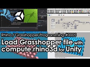 Load Grasshopper file with compute.rhino3d for Unity 3D