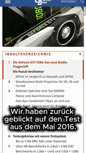 Nvidia GeForce GTX 1000 "Pascal" celebrates its 10th birthday!