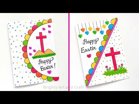 2 Easy & Simple Easter Card for Friends | DIY Easter Card Ideas | Happy Easter Card Ideas 2026