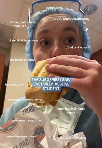 Diverse Surgeries Observed During PA Clinical Rotations