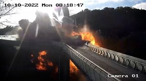 First video emerges from Kyiv after missile attacks