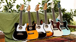 Fender Fullertone Ukulele Series en forme d'électriques
