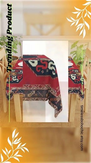 Armenian Letters Design Tablecloth Square, Table Spread Stylish Cover Gift for Armenia Lovers Hom...