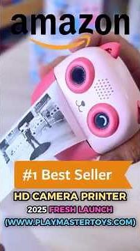 Amazon best seller print camera for kids - instant printing camera