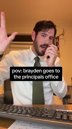 Brayden's Hilarious Trip to the Principal's Office