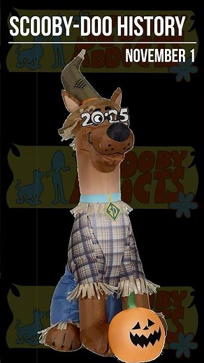 Scooby-Doo History - November 1 #scoobydoo #history #scoobydoohistory