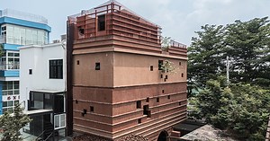 studio APL transforms an old grain depository into a new hostel in southern taiwan