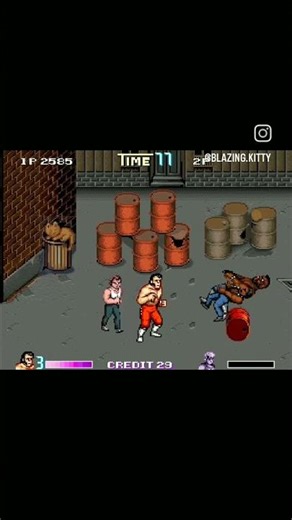Shake, Rattle & Roll with the Honkytonk Man in Double Dragon #retrogaming #arcadegames #retrogamer