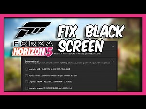 Forza Horizon 5 Black Screen - How to Fix | Tutorial for beginners