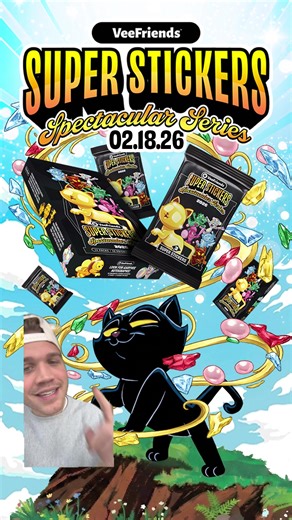 Super Sticker Spectacular Series drops February 18 👀 Here’s everything you need to know.