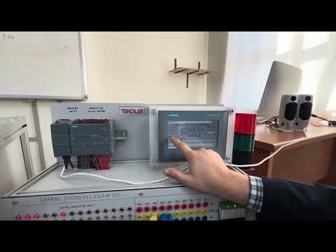 ASDA-B2 Servo Eğitim Seti | PLC Kontrollü Otomasyon Uygulaması