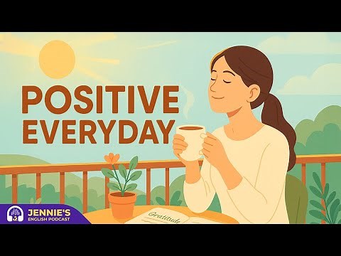 How to Be Positive Every Day | English & Chill with Jennie | English Podcast