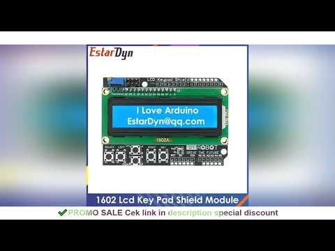 1602 LCD Keypad Shield LCD1602 LCD 1602 Module Display For Arduino ATMEGA328 ATMEGA2560 raspberry pi