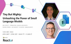 Tiny But Mighty: Unleashing the Power of Small Language Models 🚀 | Microsoft Community Hub