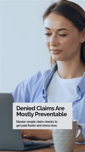 Denied claims are the biggest roadblock between you and steady billing success. But here's the truth: most denials happen because of simple, avoidable mistakes in your insurance claims. Want to flip the script? Focus on: • Double-checking patient info before submission • Understanding insurance payer rules inside and out • Spotting common coding pitfalls that trigger denials • Following up quickly on rejected claims with precise corrections Master these steps and you'll get paid faster, reduce s