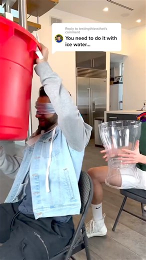 I Don’t Recommend The Ice Water… #icewater #challenge #jojosim | Jojo Sim