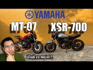 Diferencias entre Mt07 vs Xsr700 | Yamaha | GT