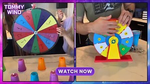 Prize Game Makes Wife and Friends Happy with Their Prizes.