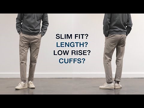 How Your Chinos Should Fit in 2022 (and Beyond)