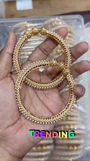 🌟✨ Trend Alert! ✨🌟 Our exquisite pearl bangle is the talk of the town! 💍 Don’t miss out on this must-have accessory that’s taking the fashion world by storm! Shop with us now and elevate your style game to the next level! 💃 Shop now @thejeweladdiction #thejeweladdiction #PearlBangle #FashionTrend #MustHave #ShopNow #ElevateYourStyle #accessorizeinstyle | Jewel Addiction : "A precious something for a precious someone"
