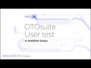 OTOsuite - User test in MADSEN® Zodiac