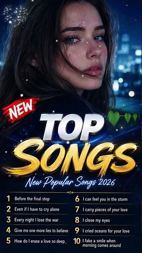 TOP SONGS 2026 🔥 Best New Music | Popular Hits & Trending Playlist