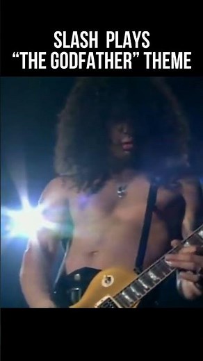 Slash Plays "The Godfather" Theme 🔥