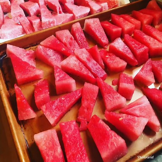 How to Freeze a Fresh Watermelon | #Shorts | Lanie’s Kitchen
