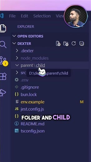Fix This VS Code’s Weird Compact Folder 🫥 #html #ai #javascript #coding #webdevelopment #programming