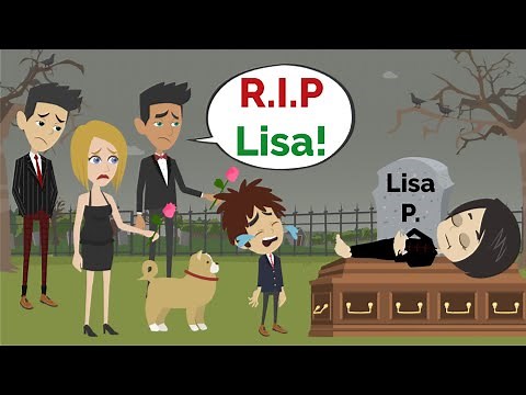 R.I.P. Lisa ... | Basic English conversation | Learn English | Like English