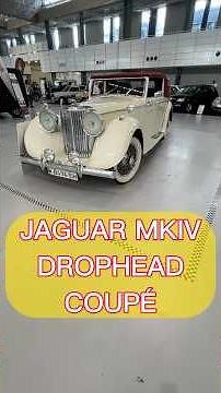 Only 50 left in the world! 🌍 1947 Jaguar MK4 Drophead