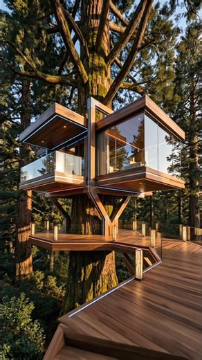 This Futuristic Treehouse Will Blow Your Mind 🌳🏡