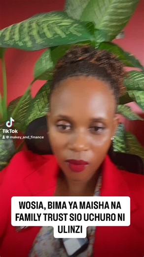 CFE Jacqueline Temu |Personal Finance Coach & Trainer on Instagram: "Kama Finance Coach najuq Umuhim wa Ulinzi wa Mali za watu na ni moja kati ya mafunzo Muhim snaaa ambayo yanapaswa kufundishwa kwa nguvu kama ilivyo masomo ya kutafuta mali Kumekua na imani kua kuandika wosia ni kujichuria, kukata bima ya maisha ni kujichuria na wengi wao wakiwa hawajui kabisa kuhusu maswala ya family Trust Kila mtu anapambana na kutafuta uhuru wake wa kifedha ili yeye na wapendwa wake waishi kwa amani na uhuru 