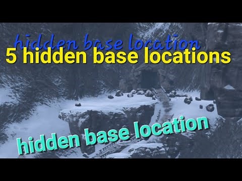 conan exiles.. 5 hidden base locations...