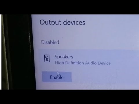 how to enable internal speakers in windows 10 !! how to enable speaker on dell laptop