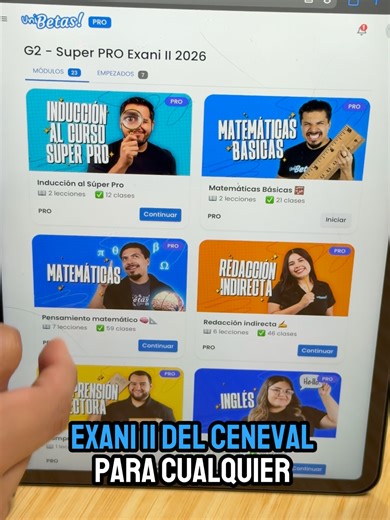 Domina el Exani II: Clases y Simulacros Ilimitados