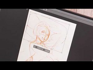 ワコム | Wacom Intuos CLIP STUDIO PAINT新規キャンバス制作・ラフ・下描き（字幕付き）