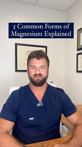 In this video I break down 5 common forms of magnesium and what I like to use each one for: 1. Magnesium Oxide - is a poorly absorbed form of magnesium but can be useful for digestive symptoms such as constipation or heartburn 2. Magnesium Glycinate - This is a highly absorbable form of magnesium that is often used to promote relaxation and support healthy sleep. It can be helpful for reducing stress, anxiety, depression, and insomnia. 3. Magnesium Malate - This form of magnesium is often used t