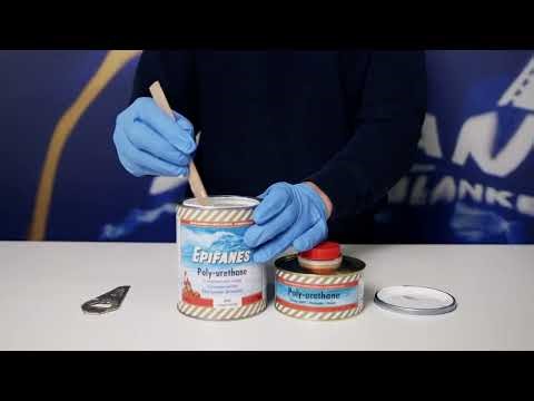 Application Epifanes Poly-urethane bi-composant