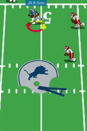 1984 Chiefs vs Lions (highlight) Billy Sims touchdown run.